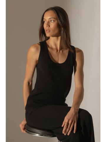 Perfect Cashmere Kaschmir-Top "Vanesia" in Schwarz
