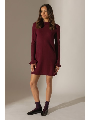 Perfect Cashmere Kaschmir-Kleid "Lyamia" in Bordeaux