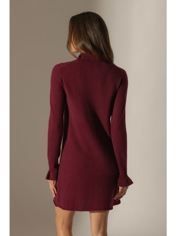 Perfect Cashmere Kaschmir-Kleid "Lyamia" in Bordeaux