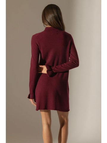 Perfect Cashmere Kaschmir-Kleid "Lyamia" in Bordeaux