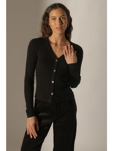 Perfect Cashmere Kaschmir-Cardigan "Livia" in Schwarz