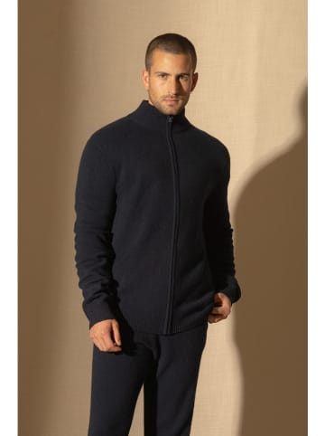 Perfect Cashmere Kaschmir-Cardigan "Leo" in Dunkelblau