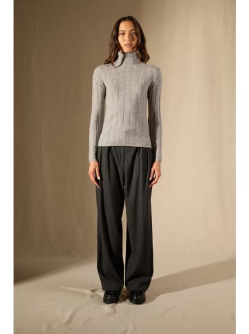 Perfect Cashmere Kaschmir-Rollkragenpullover "Ysaline" in Grau