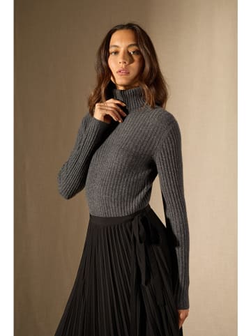 Perfect Cashmere Kaschmir-Rollkragenpullover "Liora" in Anthrazit