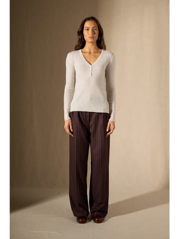 Perfect Cashmere Kaschmir-Pullover "Selene" in Creme