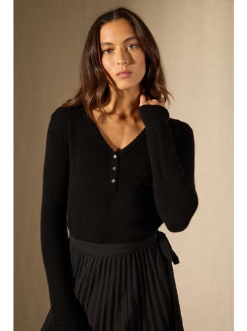 Perfect Cashmere Kaschmir-Pullover "Selene" in Schwarz