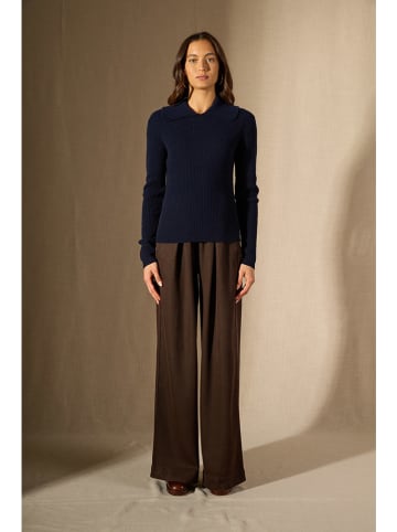 Perfect Cashmere Kaschmir-Pullover "Arlena" in Dunkelblau