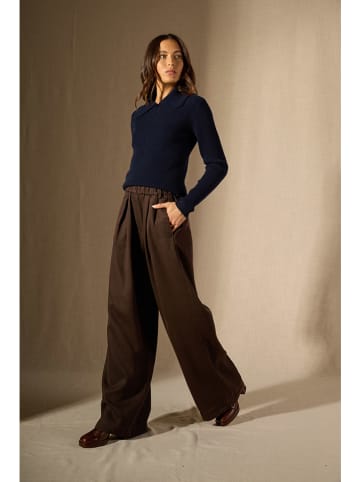 Perfect Cashmere Kaschmir-Pullover "Arlena" in Dunkelblau