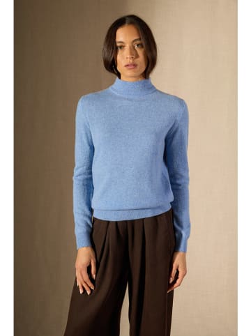 Perfect Cashmere Kasjmieren trui "Evelina" lichtblauw