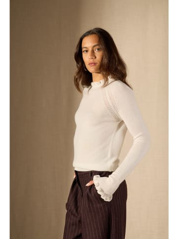 Perfect Cashmere Kasjmieren trui "Arlenia" crème