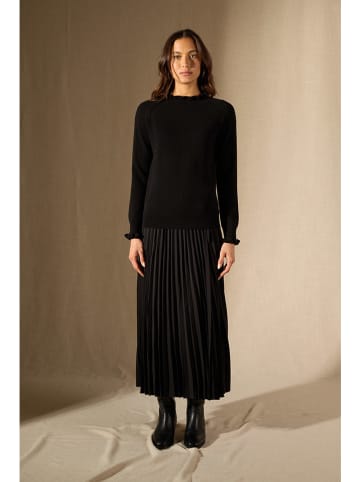 Perfect Cashmere Kaszmirowy sweter "Arlenia" w kolorze czarnym