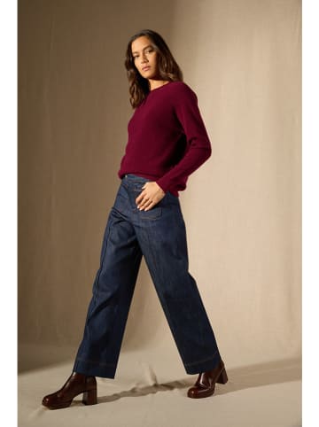 Perfect Cashmere Kaschmir-Pullover "Souna" in Bordeaux