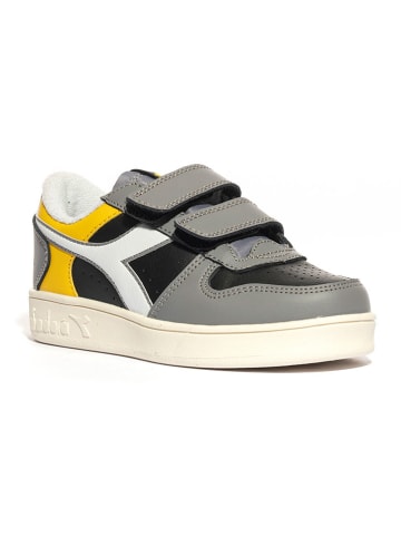Diadora Sneakers in Grau/ Gelb