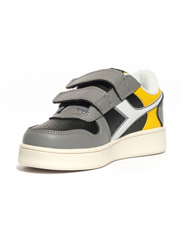 Diadora Sneakers in Grau/ Gelb