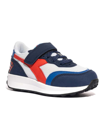 Diadora Sneakers in Dunkelblau/ Rot/ Weiß