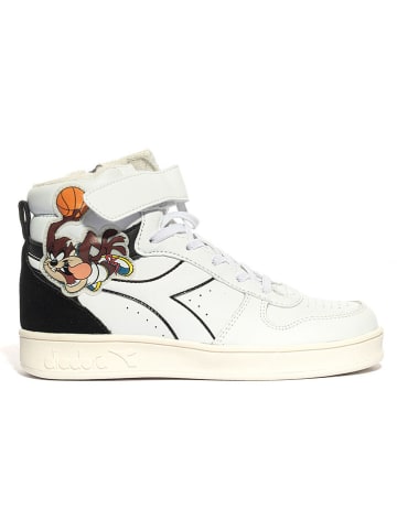 Diadora Sneakers in Weiß/ Schwarz