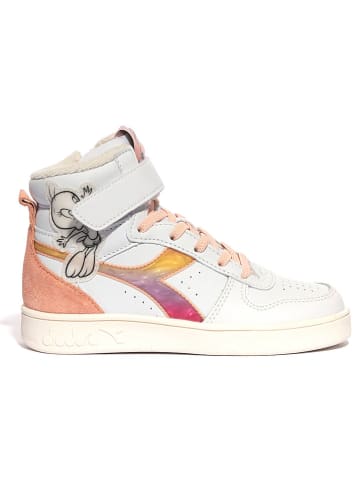 Diadora Sneakersy w kolorze białym ze wzorem