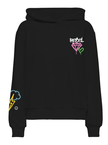 ONLY Hoodie in Schwarz