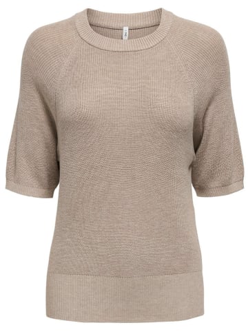 ONLY Sweter w kolorze beżowym