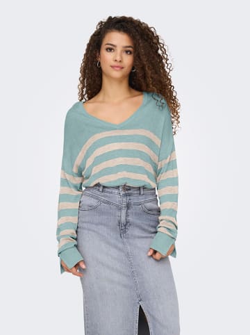 ONLY Sweter w kolorze błękitnym