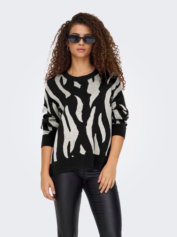 ONLY Sweter w kolorze czarno-szarym