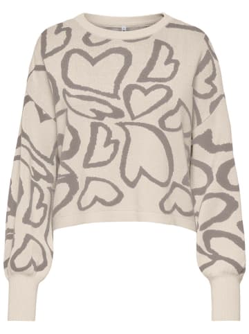 ONLY Trui beige/grijs
