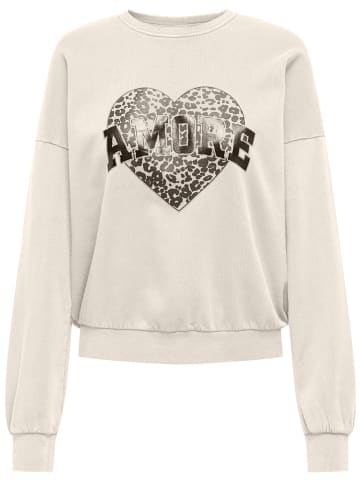 ONLY Sweatshirt beige