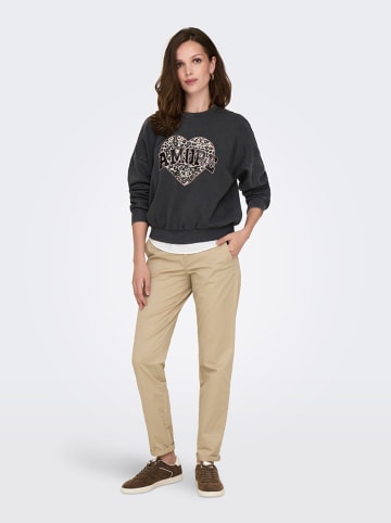 ONLY Sweatshirt in Anthrazit