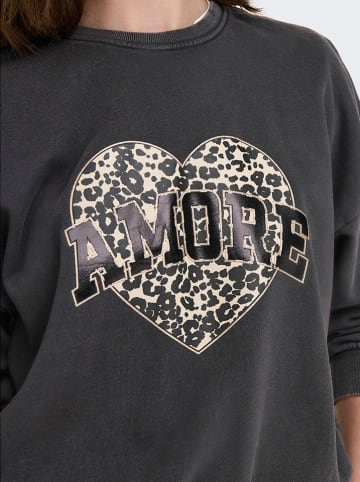 ONLY Sweatshirt in Anthrazit