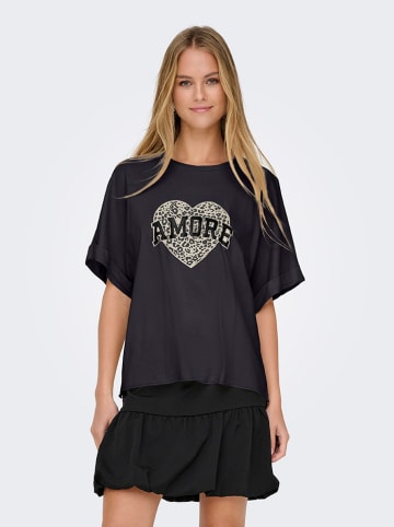 ONLY Shirt in Schwarz