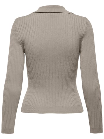 ONLY Trui taupe grijs/beige