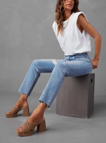 Milan Kiss Bluse in Weiß