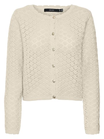 Vero Moda Kardigan w kolorze beżowym