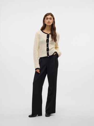 Vero Moda Kardigan w kolorze beżowo-czarnym