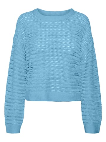 Vero Moda Sweter w kolorze błękitnym
