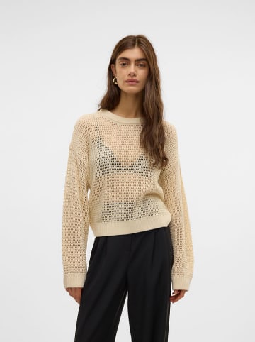 Vero Moda Sweter w kolorze beżowym