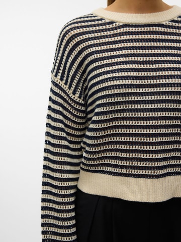 Vero Moda Trui crème/zwart