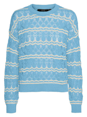 Vero Moda Sweter w kolorze błękitnym