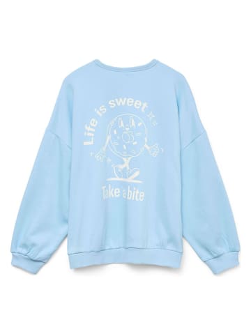 Vero Moda Sweatshirt in Hellblau