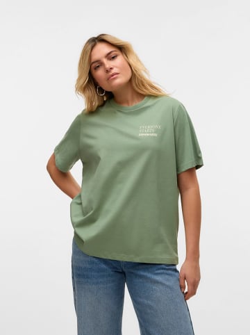 Vero Moda Koszulka w kolorze zielonym