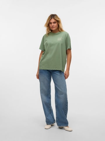 Vero Moda Koszulka w kolorze zielonym