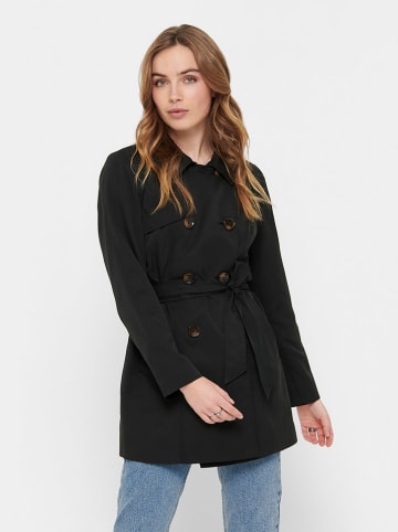 ONLY Trenchcoat zwart