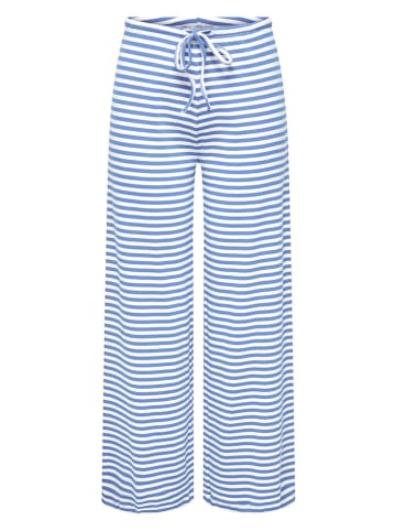 ONLY Hose in Hellblau/ Weiß