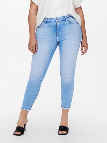 ONLY Carmakoma Spijkerbroek - skinny fit - lichtblauw