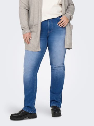 ONLY Carmakoma Dżinsy - Regular fit - w kolorze niebieskim