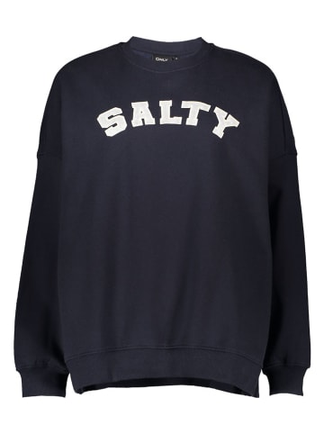 ONLY Sweatshirt in Dunkelblau