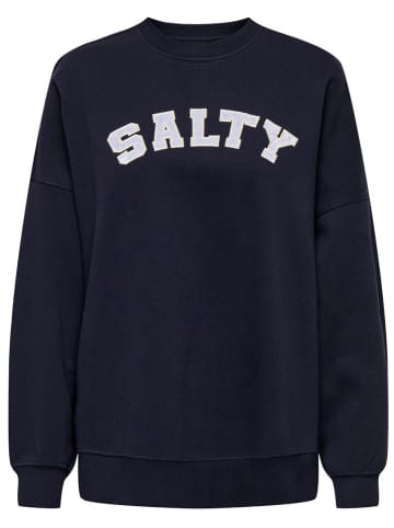 ONLY Sweatshirt in Dunkelblau