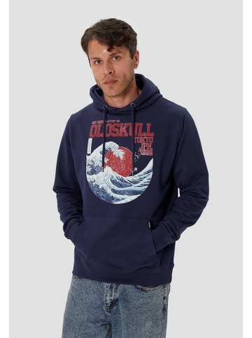 OLDSKULL Hoodie in Dunkelblau