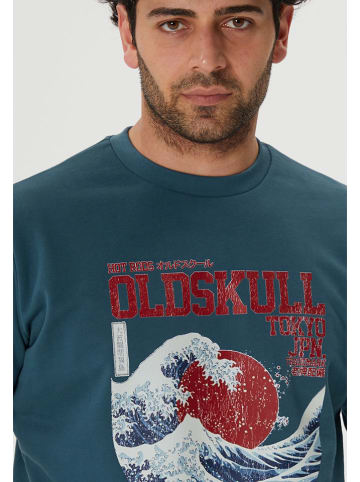 OLDSKULL Sweatshirt in Blau
