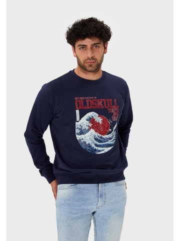 OLDSKULL Sweatshirt in Dunkelblau